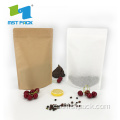 Envasado de alimentos Doypack de cremallera compostable biodegradable